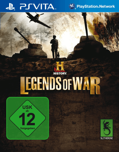 History: Legends of War box art for Playstation Vita